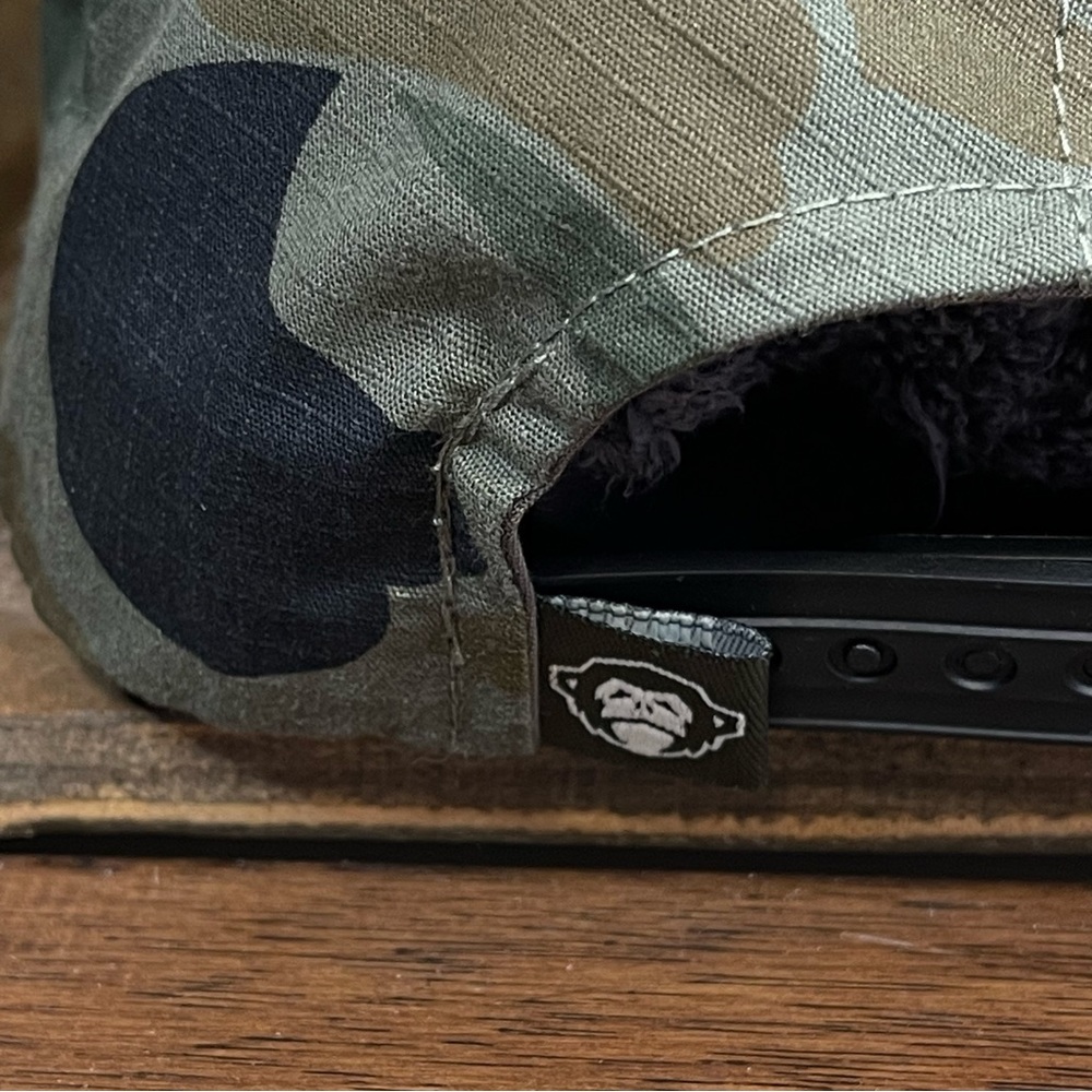 SOLD-Howler Brothers Los Hermanos “ The Brothers” Austin Texas Snapback Camo Hat - Picture 7 of 12